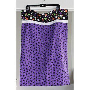 Scary Halloween Pillowcase - Black Cats with Purple Background